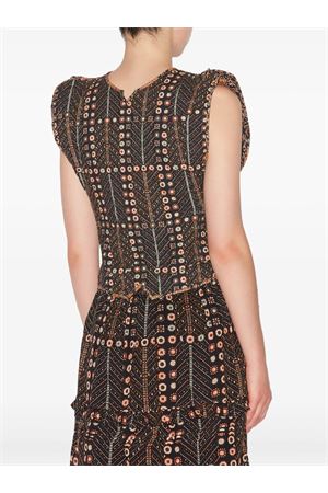 Black Cerza top MARANT ÉTOILE | GI0050FAC1J03E02FK